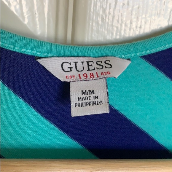 Guess Patterned Racerback Maxi Dress - Picture 3 of 3